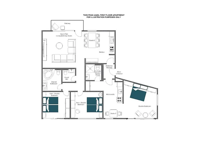 Twin Peak At Nevada Prime Zermatt